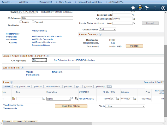 Screen image of this step